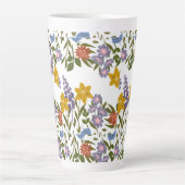 Muster der Blume Milchtasse (Vorderseite)