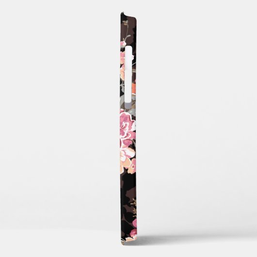 Muster der Blume, Muster der textilen Illustration Case-Mate iPhone Hülle (Rückseite / Links)