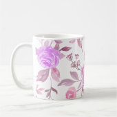 Muster der Blume Pastel Kaffeetasse (Links)