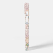 Muster der Blume Pastel Peony & Butterfly Case-Mate iPhone Hülle (Rückseite / Links)