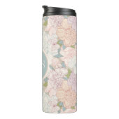 Muster der Blume Pastel Peony & Butterfly Thermosbecher (Nach rechts gedreht)