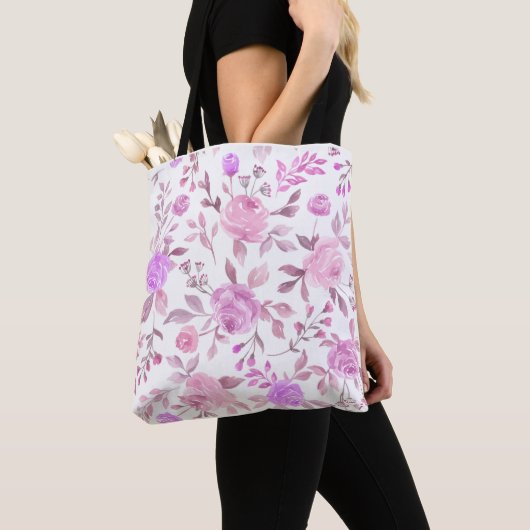 Muster der Blume Pastel Tasche (Von Nahem)