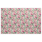 Muster der Blume Rosa und Weiße Wilde Rose Stoff (Yard (91,4 cm))
