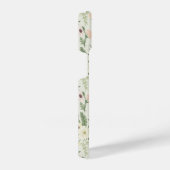 Muster der Blume "Soft Minze Green Garden" iPhone Hülle (Rechte Seite)