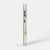 Muster der Blume "Soft Minze Green Garden" Samsung Galaxy Hülle (Rechte Seite)