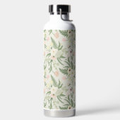 Muster der Blume "Soft Minze Green Garden" Trinkflasche (links)