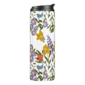 Muster der Blume Thermosbecher (Nach links gedreht)