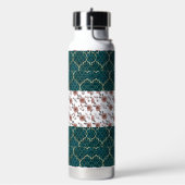 Muster der Blume Trinkflasche (Links)