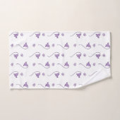 Muster der Blumenglocken Badhandtuch Set (Handtuch)