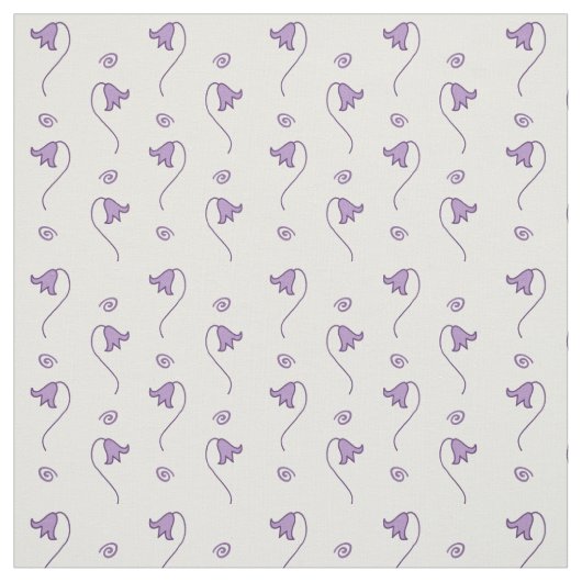 Muster der Blumenglocken Stoff (Muster)