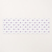 Muster der Blumenglocken Yogamatte (Vorderseite (Horizontal))