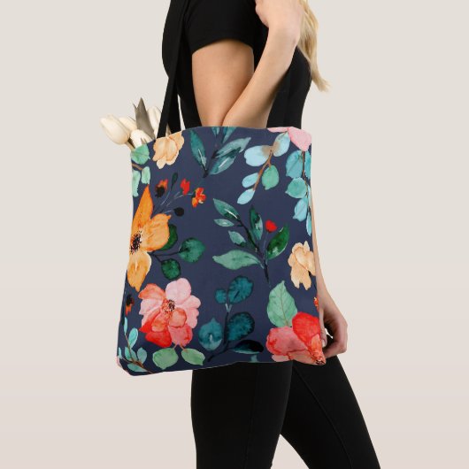 Muster der Blumenoberfläche - Mode-Dekorationsfede Tasche (Von Nahem)