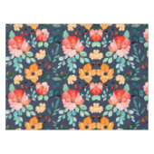 Muster der Blumenoberfläche - Mode-Dekorationsfede Tischdecke (Vorderseite (Horizontal))