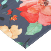 Muster der Blumenoberfläche - Mode-Dekorationsfede Tischdecke (Schrägansicht)