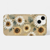 "Muster der Boho-Wildblume für Telefongehäuse, iPhone Hülle (Rückseite (Horizontal))