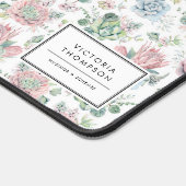 Muster der botanischen Aquarellfarben Schreibtischunterlage (Ecke)