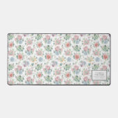 Muster der botanischen Aquarellfarben Schreibtischunterlage (Vorderseite)