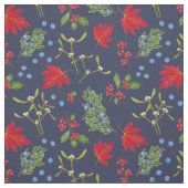 Muster der botanischen Pflanze im Herbst Stoff (Muster)