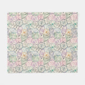 Muster der Briefmarke Fleecedecke (Vorderseite (Horizontal))