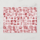 Muster der Briefmarke Postkarte (Vorderseite)