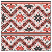 Muster der bulgarischen Blume Stoff (Nahaufnahme)