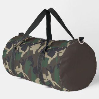 Muster der Camouflage Army Duffle Bag