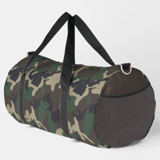 Muster der Camouflage Army Duffle Bag (Rechte Ecke)