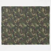 Muster der Camouflage Fleecedecke (Vorderseite (Horizontal))