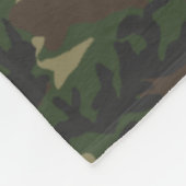 Muster der Camouflage Fleecedecke (Ecke)