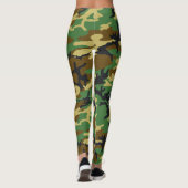 Muster der Camouflage Leggings (Rückseite)