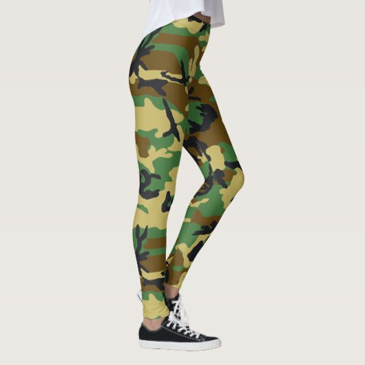 Muster der Camouflage Leggings (Rechts)