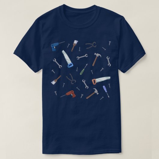 Muster der Carpenter Tools T-Shirt (Design vorne)