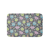 Muster der Cartooneulen Badematte (Vorderseite)