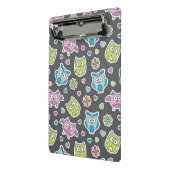 Muster der Cartooneulen Mini Klemmbrett (Gewinkelt2)