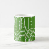Muster der Computerplatine Kaffeetasse (Mittel)