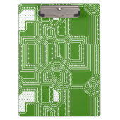 Muster der Computerplatine Klemmbrett (Vorderseite)