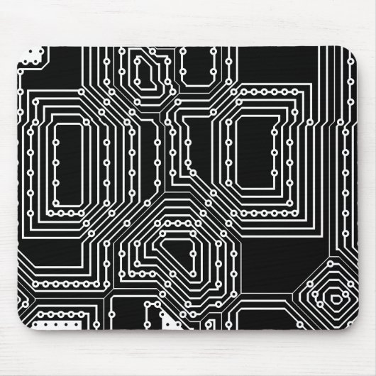 Muster der Computerplatine Mousepad (Vorne)