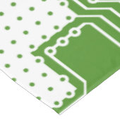 Muster der Computerplatine Tischdecke (Schrägansicht)