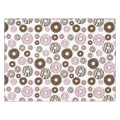 Muster der Donuts, rosa Donuts, braune Donuts Tischdecke (Vorderseite (Horizontal))