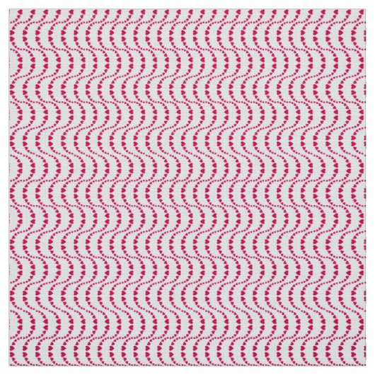 Muster der dunkelblauen Herzen in rosa Farbe Stoff (Muster)