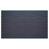 Muster der dunkelblauen und rosa Herzen Stoff (Fat Quarter (45,7 x 55,9 cm))