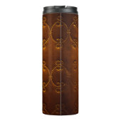 Muster der echten Ledertür Polstertür, gehen Thermosbecher (Rückseite)