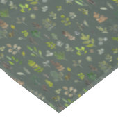 Muster der Eukalyptus-Blätter für die Aquarellfärb Tischdecke (Schrägansicht)