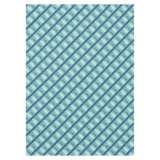 Muster der Fangroden Tischdecke (Vorderseite)