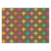 Muster der farbenfrohen Retro-Sternexplosionen Mit Tischdecke (Vorderseite (Horizontal))
