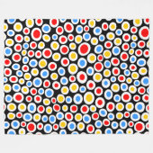 Muster der Farbfelder 230515 Fleecedecke (Vorderseite (Horizontal))