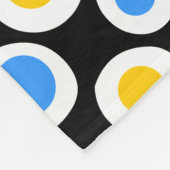 Muster der Farbfelder 230515 Fleecedecke (Ecke)