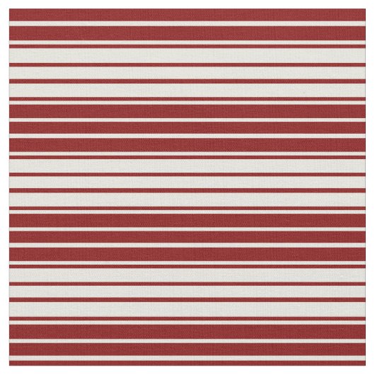 Muster der farbigen Linien Beige & Maroon Stoff (Nahaufnahme)
