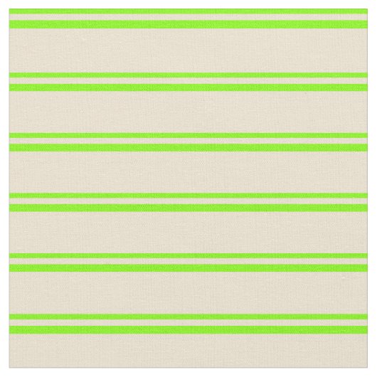 Muster der farbigen Linien in Beige Stoff (Nahaufnahme)