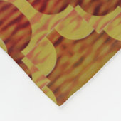 Muster der Feuerring-Liebe Fleecedecke (Ecke)